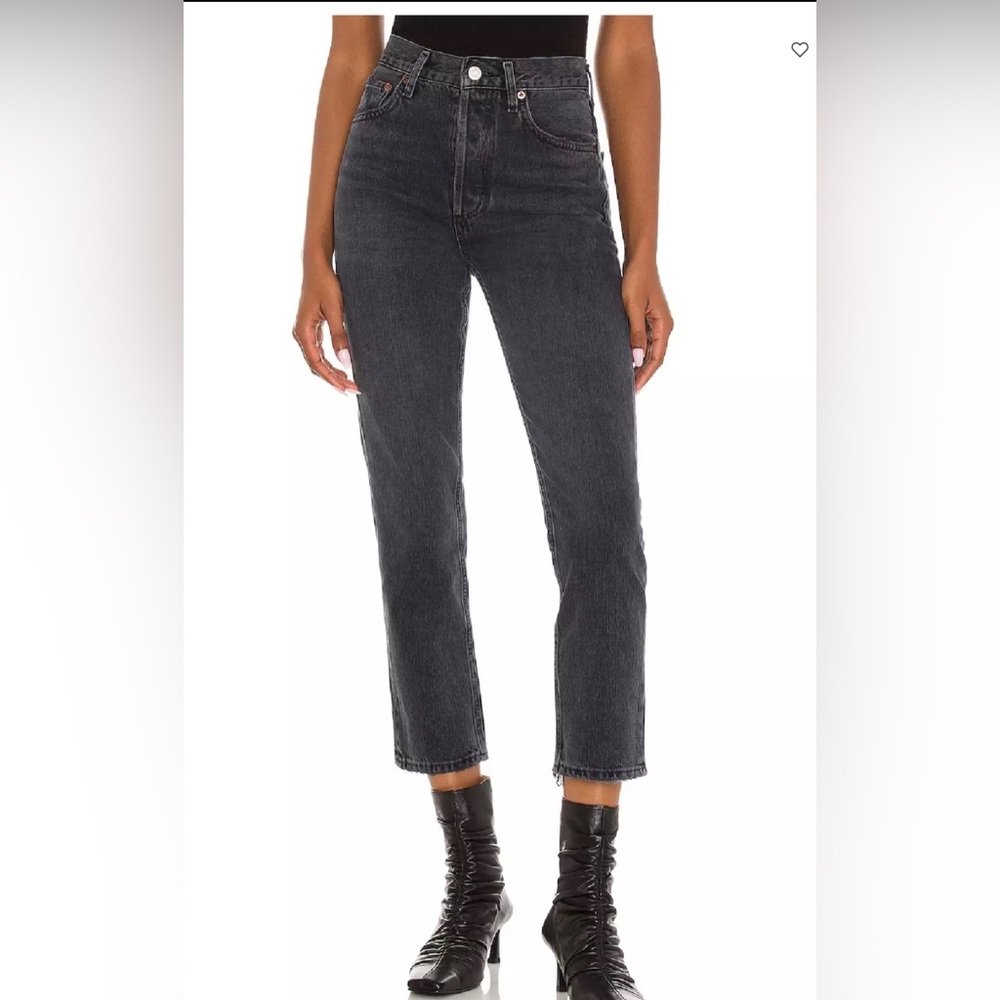 Agolde Riley Crop Jeans. Size 26. EUC